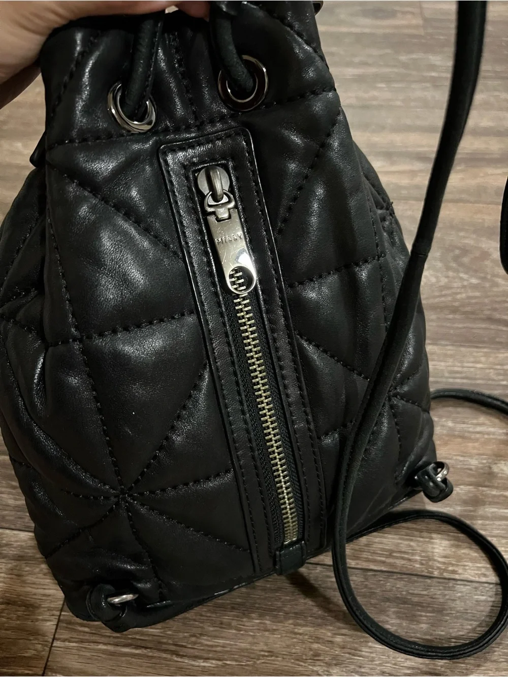 Milly quilted leather